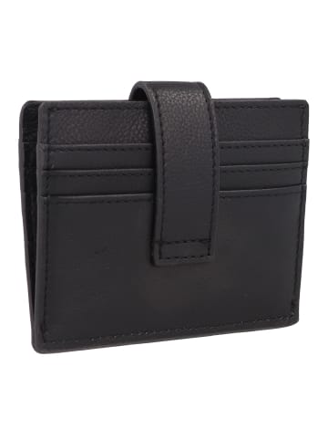 Camel Active Stone Kreditkartenetui RFID Schutz Leder 10.5 cm in black