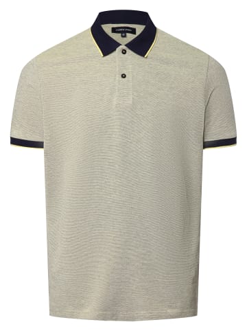 Andrew James Poloshirt in zitrone marine