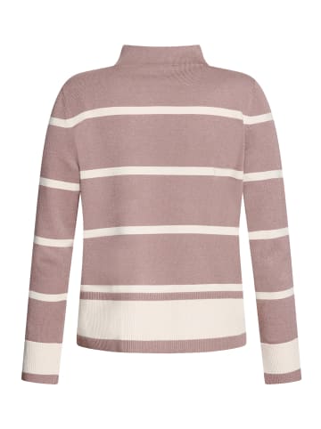 Betty Barclay Feinstrickpullover mit Stehkragen in Patch Taupe/Beige