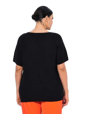 Ulla Popken Pullover in schwarz