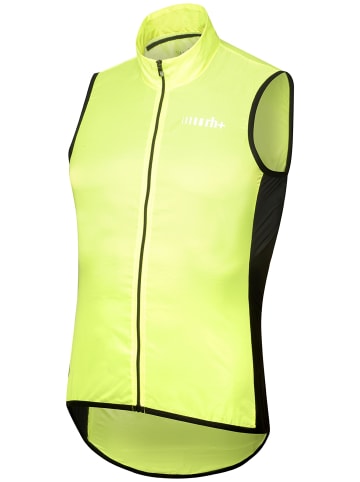 rh+ Fahrradweste Emergency Pocket Vest in yellow fluo-black