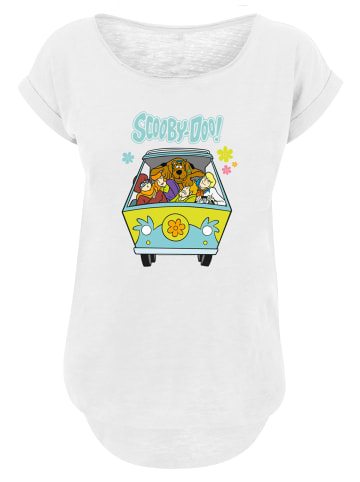 F4NT4STIC Long Cut T-Shirt Scooby Doo Mystery Machine Group in weiß