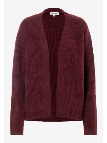 More & More Strickjacke in bordeaux - 0001
