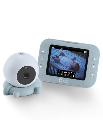 Babymoov Video-Babyphone Yoo Roll - mit Kamera & 3,5 Zoll Bildschirm in blau