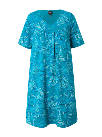 Ulla Popken Jerseykleid in petrol