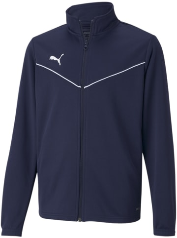 Puma Trainingsjacke "TeamRISE Training Poly Jacket Jr" in Blau