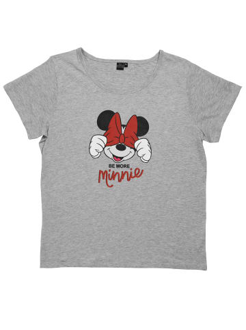 Disney Disney Mickey Mouse T-Shirt - Be more Minnie in grau