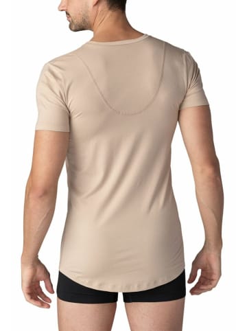 V-Kragen T-Shirt für Herren in uni