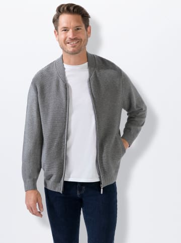 WITT WEIDEN Strickjacke in grau-meliert