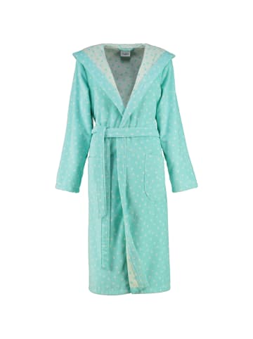 Cawö Cawö Bademäntel Damen Kapuze Punkte 5496 mint - 43 in mint - 43