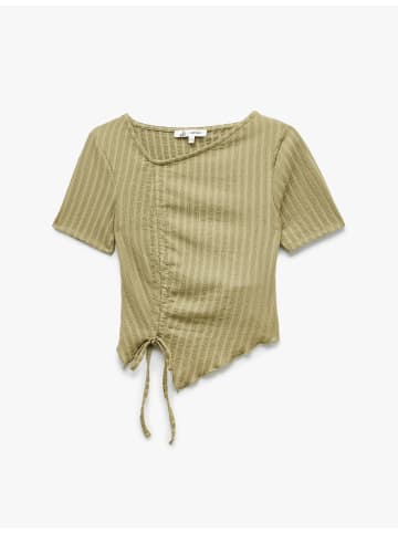 KOTON BLUSE SS in Khaki