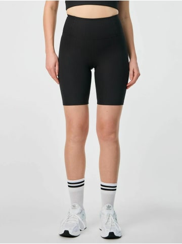 girlfriend collective Shorts Rib in Black