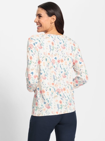 WITT WEIDEN Print-Shirt in ecru-flamingo-bedruckt