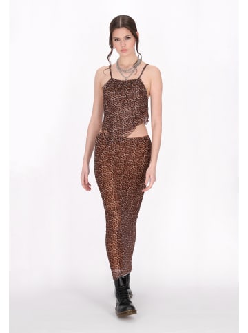 myMo ROCKS Women Top in brown black