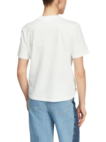 comma T-Shirt in weiß