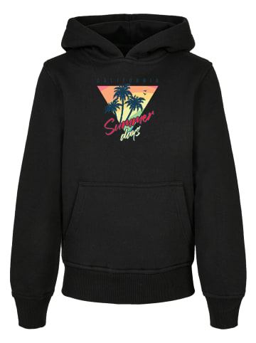 F4NT4STIC Hoodie California Summer Days Palm in schwarz