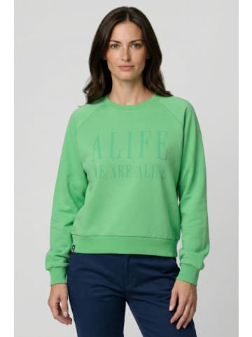 alife and kickin Rundhalspullover ThyraAK P in green apple
