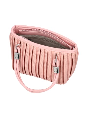 Usha Women Eco-Leather Zip-Up Handbag in Pink