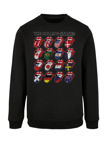 F4NT4STIC Sweatshirt The Rolling Stones Voodoo Lounge Tongues in schwarz