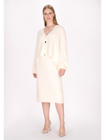 DreiMaster Damen Rock in Wollweiss