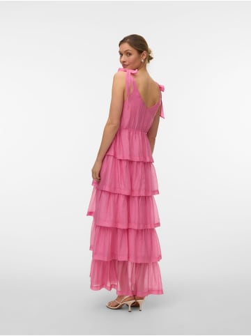 Vero Moda Mehrlagiges Kleid in Pink Cosmos