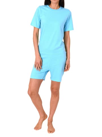 NORMANN Pflegeoverall kurzarm Reißverschluss Bein - 88664 in türkis