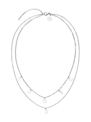 PURELEI Halskette Luna 40 cm in Silber