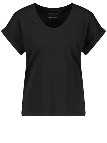 Gerry Weber T-Shirt 1/2 Arm in Schwarz