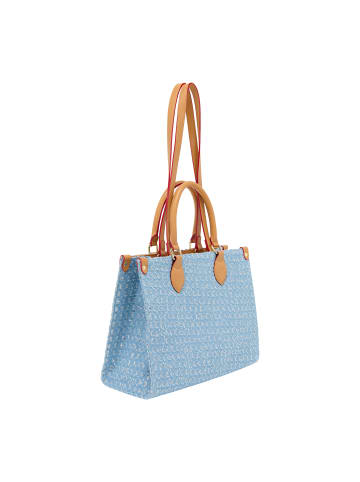 myMo Women Shoulder Bag in Blue Denim