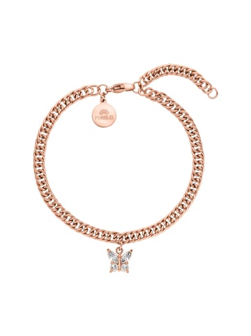 PURELEI Statement-Armband Butterfly in Rosegold