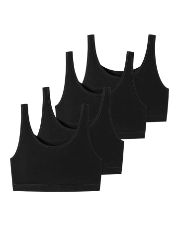 Schiesser Bustier 95/5 Organic Cotton in schwarz