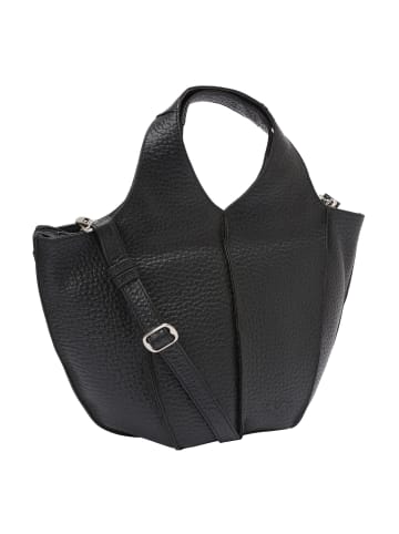 VLD VOi Leather Design Hirsch Jela Handtasche Leder 38 cm in schwarz