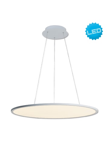 näve LED Pendelleuchte "Diskus" in warmweiß - EEK G