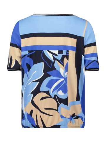 Betty Barclay Casual-Shirt mit Tunnelzug in Dunkelblau/Blau