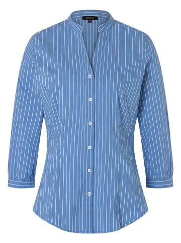 More & More Streifenbluse in woven mix stripe orig blue