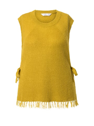 Angel of Style Pullunder in dunkles senfgelb