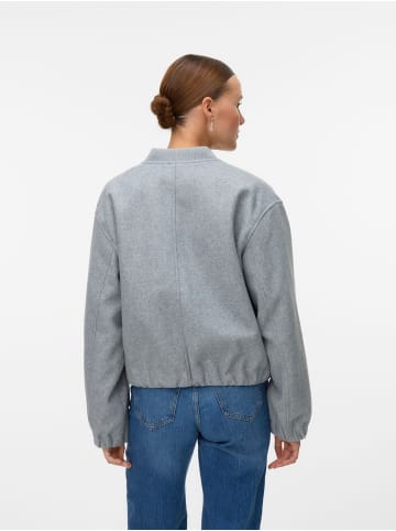 Vero Moda Jacke in Light Grey Melange