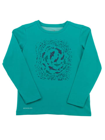 Jack Wolfskin Langarmshirt Ocean Longsleeve Shirt Kinder recycelt in Grün