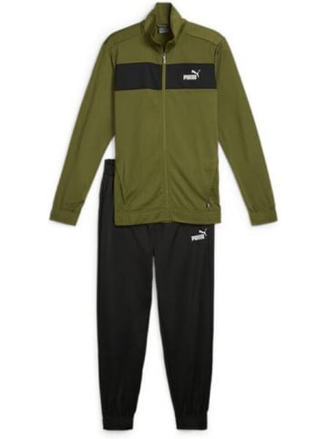 Puma Trainingsanzug Poly Suit cl 033 in Oliv