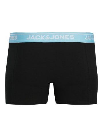 JACK & JONES Junior 3er Pack Boxershorts JACTHEODORE SOLID TRUNKS 3 PACK JNR in black