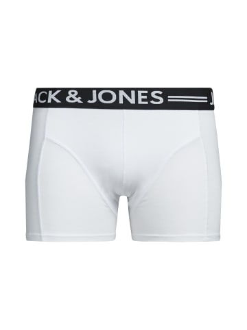 Jack & Jones Boxershorts 'Sense' in weiß