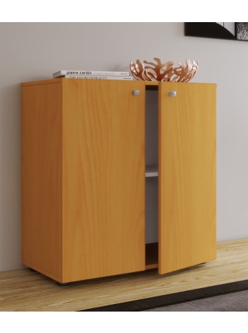 VCM  Kommode Sideboard Vandol 1 Drehtüren in Buche