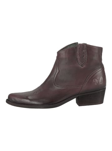 Felmini Stiefelette WEST in Dunkelrot