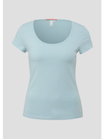 QS T-Shirt in 6103_helles türkis