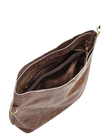 faina Damen Schultertaschen in Braun