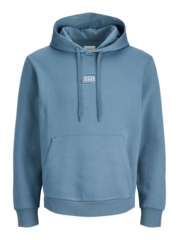 Jack & Jones Kapuzenpullover in Blue Mirage