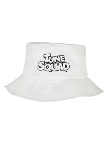 Mister Tee Mister Tee Unisex Tune Squad Wording Bucket Hat in white