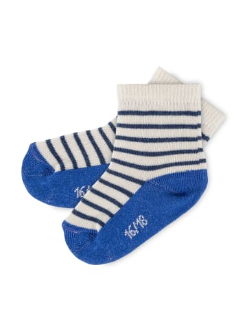 Sigikid Sockenset 3er Tiger & Löwe in Beige/Blau/Braun