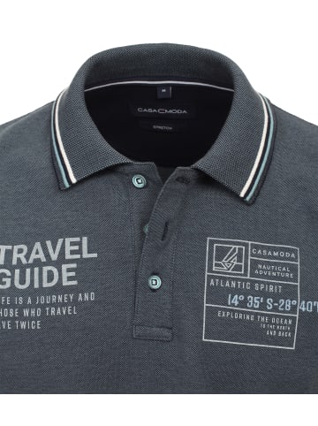 CASAMODA Polo-Shirt in Türkis