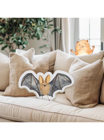 Mr. & Mrs. Panda Schmusekissen Fledermaus Flügel ohne Spruch in Weiß